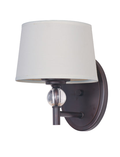 Maxim Rondo 1-Light Wall Sconce in Oil Rubbed Bronze 12761WTOI