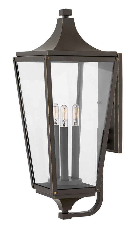 Hinkley Lighting Jaymes Large Wall Mount Lantern Oil Rubbed Bronze 1295OZ