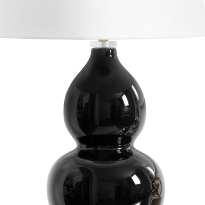 Regina Andrew June Ceramic Table Lamp in Black 13-1531BLK