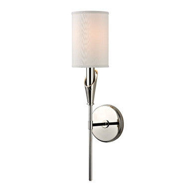 Hudson Valley Lighting Tate Wall Sconce in Polished Nickel 1311-PN