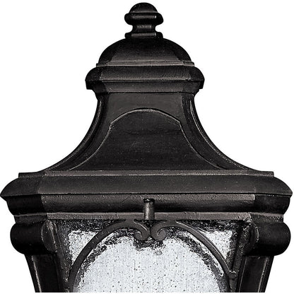 Hinkley Lighting Trafalgar Large Post Top or Pier Mount Lantern Museum Black 1311MB