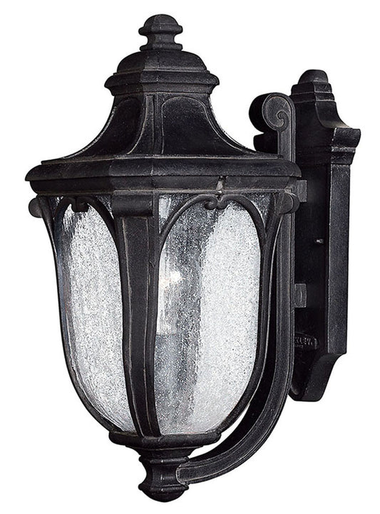 Hinkley Lighting Trafalgar Small Wall Mount Lantern Museum Black 1314MB