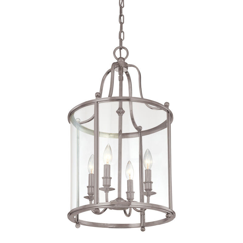 Hudson Valley Lighting Mansfield Lantern in Antique Nickel 1315-AN