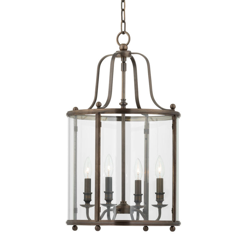 Hudson Valley Lighting Mansfield Lantern in Distressed Bronze 1315-DB