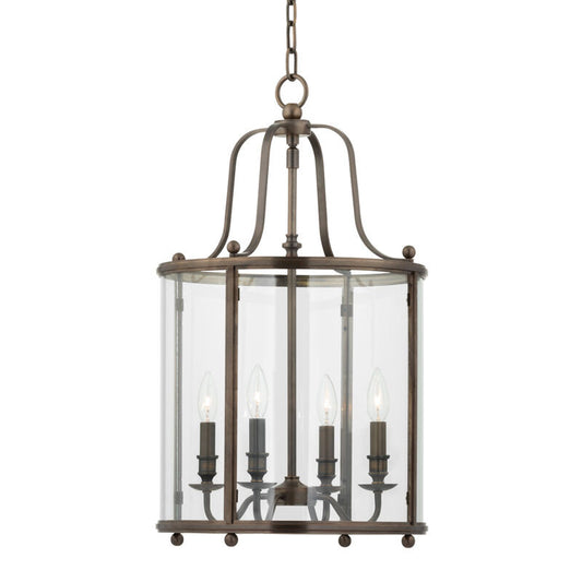 Hudson Valley Lighting Mansfield Lantern in Distressed Bronze 1315-DB