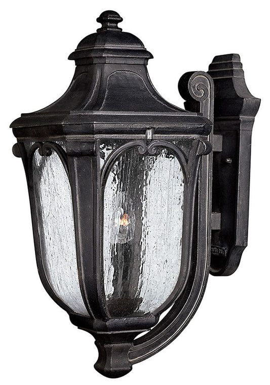 Hinkley Lighting Trafalgar Medium Wall Mount Lantern Museum Black 1315MB