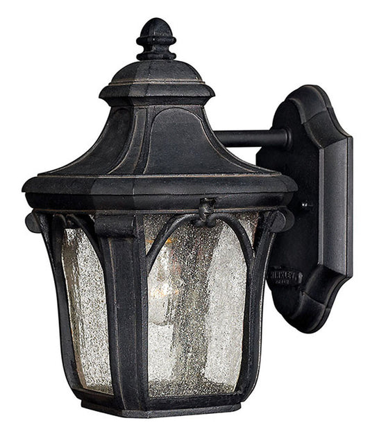 Hinkley Lighting Trafalgar Extra Small Wall Mount Lantern Museum Black 1316MB