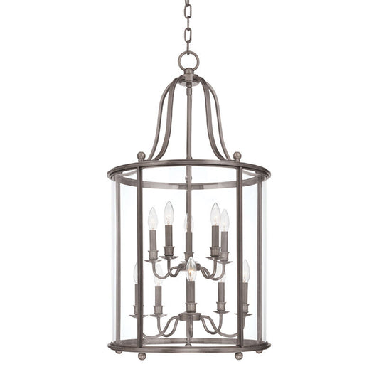 Hudson Valley Lighting Mansfield Lantern in Antique Nickel 1320-AN