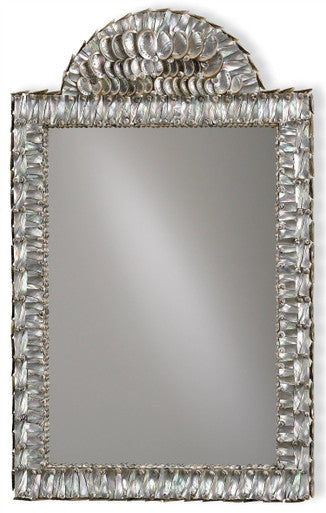 Currey & Co. Abalone Rectangular Mirror 1325