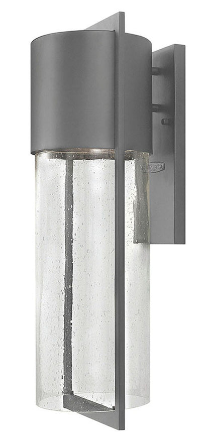 Hinkley Lighting Shelter Large Wall Mount Lantern Hematite 1325HE