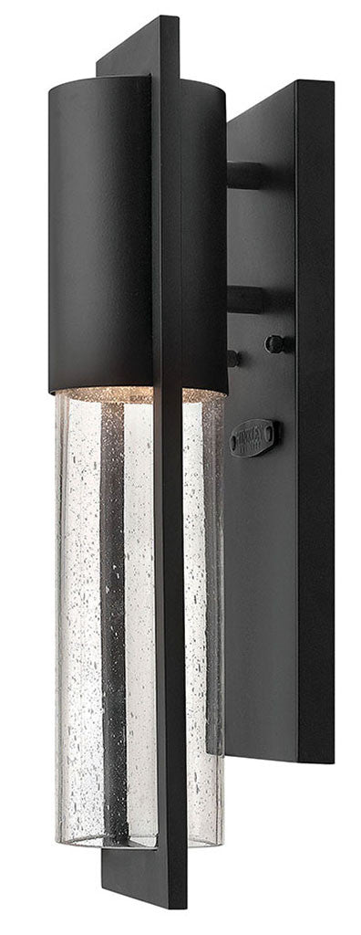 Hinkley Lighting Shelter Extra Small Wall Mount Lantern Black 1326BK