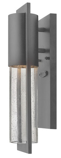 Hinkley Lighting Shelter Extra Small Wall Mount Lantern Hematite LED Bulb(s) Included 1326HE-LL