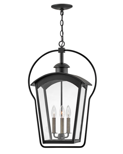 Hinkley Lighting Yale Large Hanging Lantern Black 13302BK