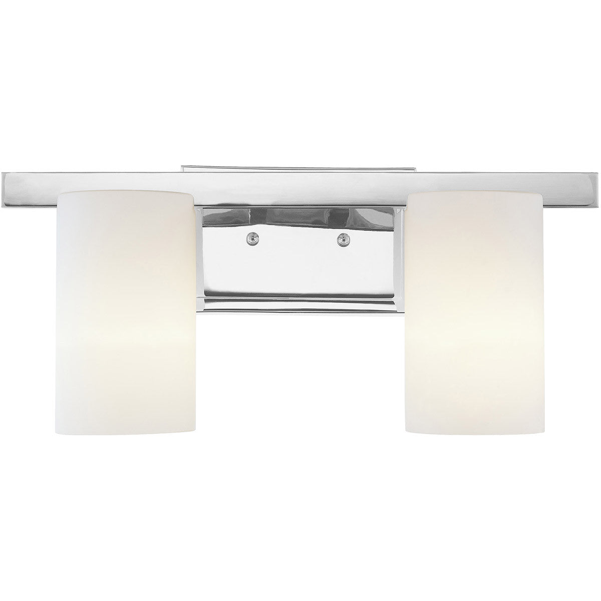 Livex Lighting Astoria Collection 2 Light Polished Chrome Bath Light in Polished Chrome 1332-05