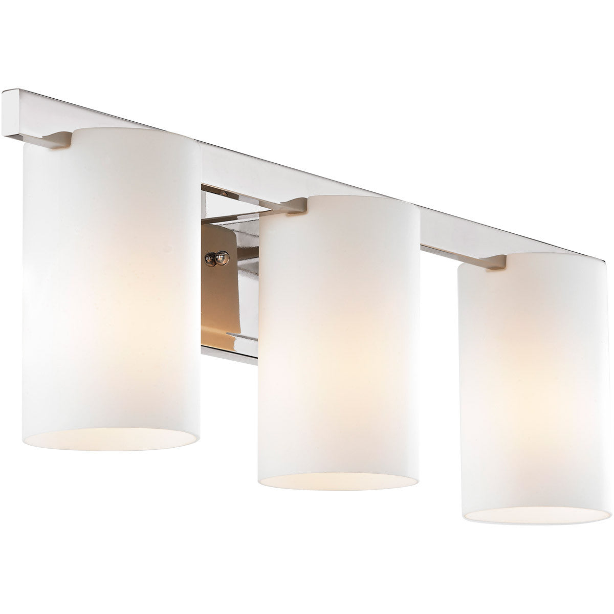 Livex Lighting Astoria Collection 3 Light Polished Chrome Bath Light in Polished Chrome 1333-05