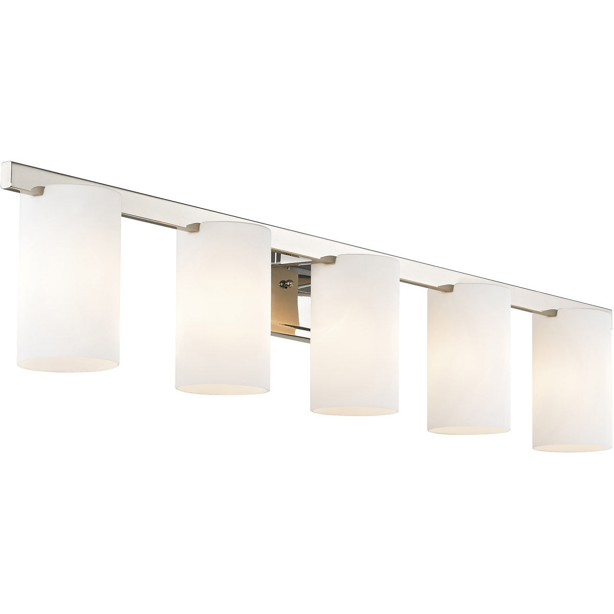 Livex Lighting Astoria Collection 5 Light Polished Chrome Bath Light in Polished Chrome 1335-05