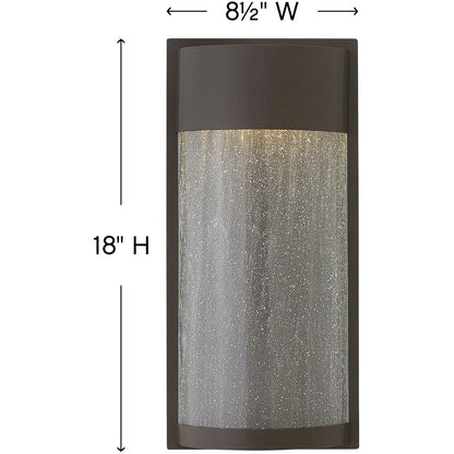 Hinkley Lighting Shelter Medium Wall Mount Lantern Buckeye Bronze 1344KZ