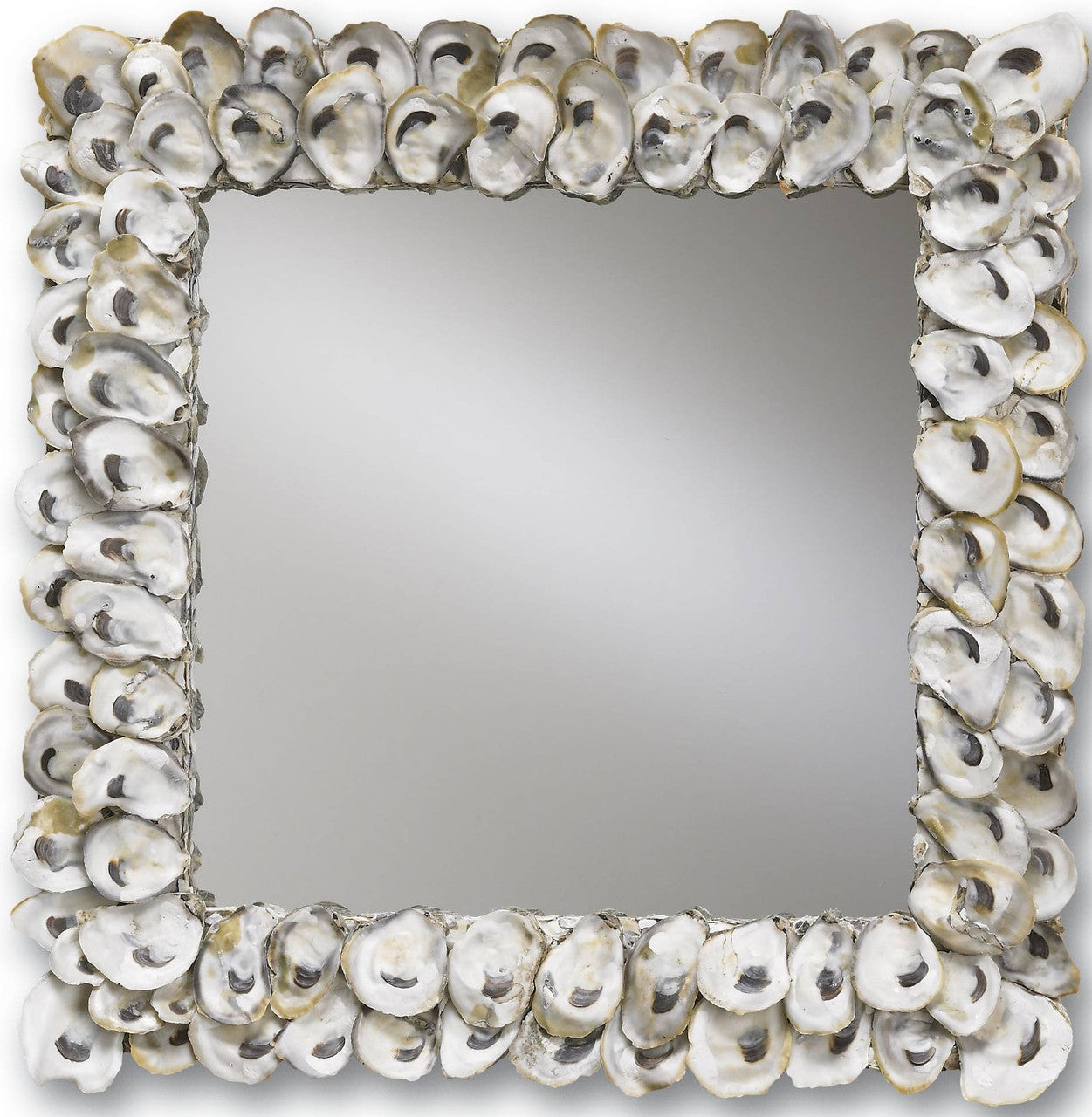 Currey & Co. Oyster Shell Mirror 1348