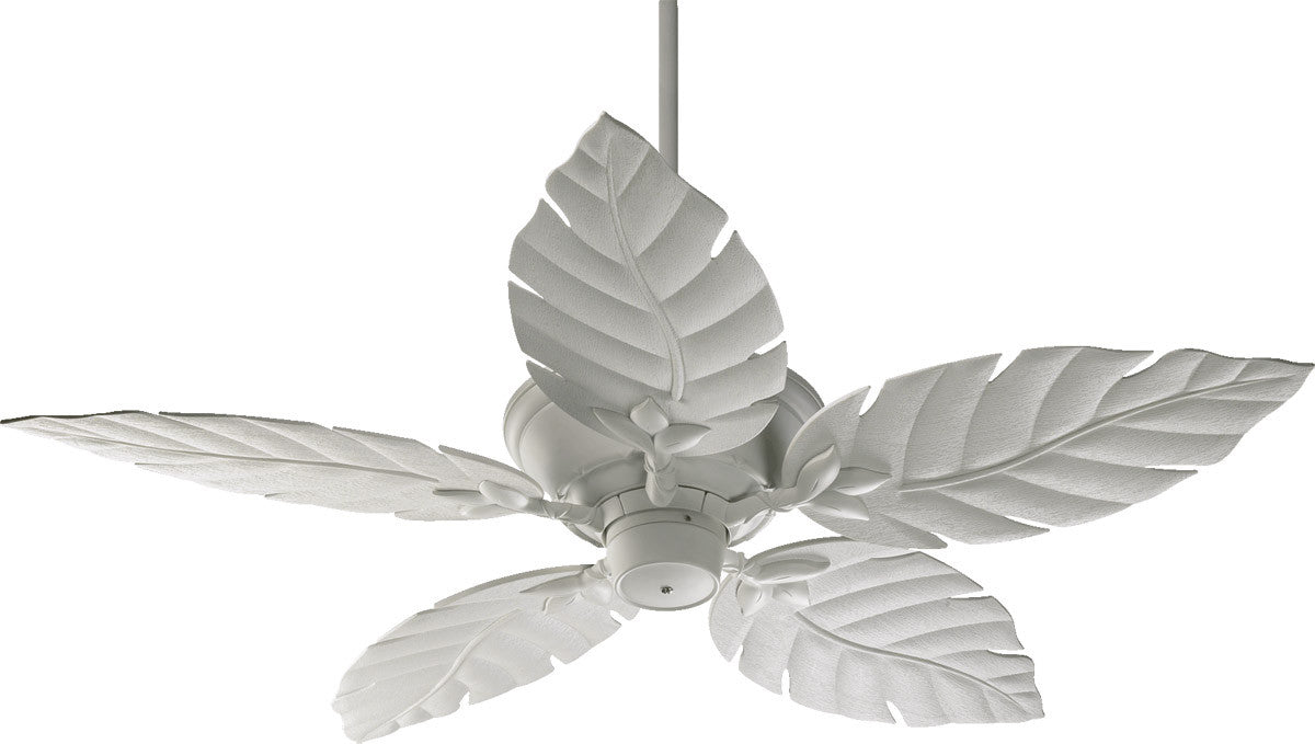 Quorum Monaco Patio Fan in Studio White 135525-8