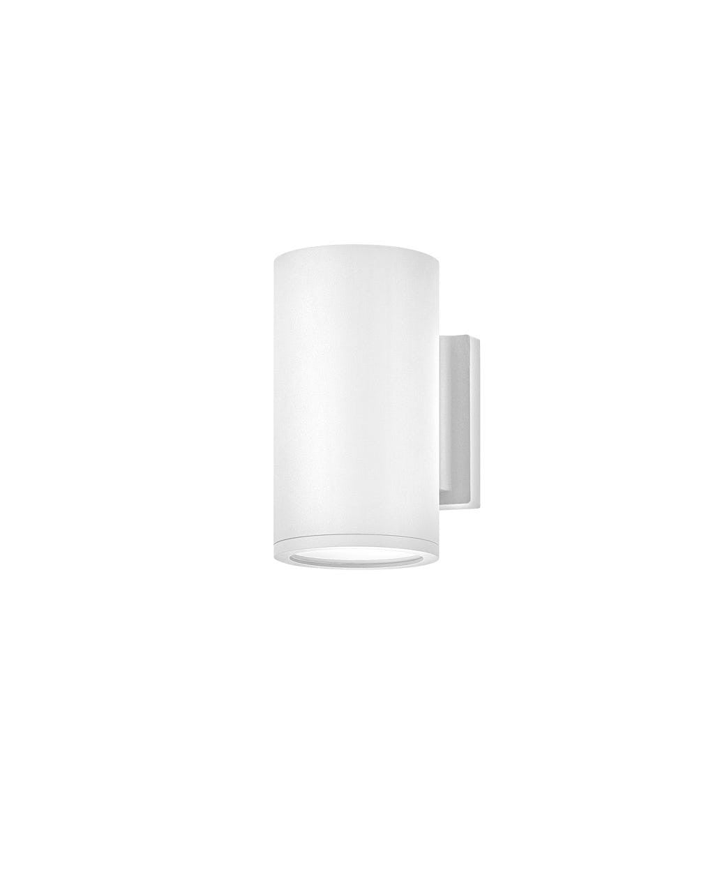 Hinkley Lighting Silo Small Down Light Wall Mount Lantern Satin White LED Bulb(s) Included 13590SW-LL