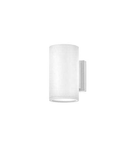 Hinkley Lighting Silo Small Down Light Wall Mount Lantern Satin White LED Bulb(s) Included 13590SW-LL