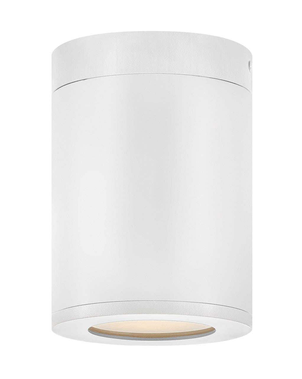 Hinkley Lighting Silo Small Flush Mount Satin White LED Bulb(s) Included 13592SW-LL