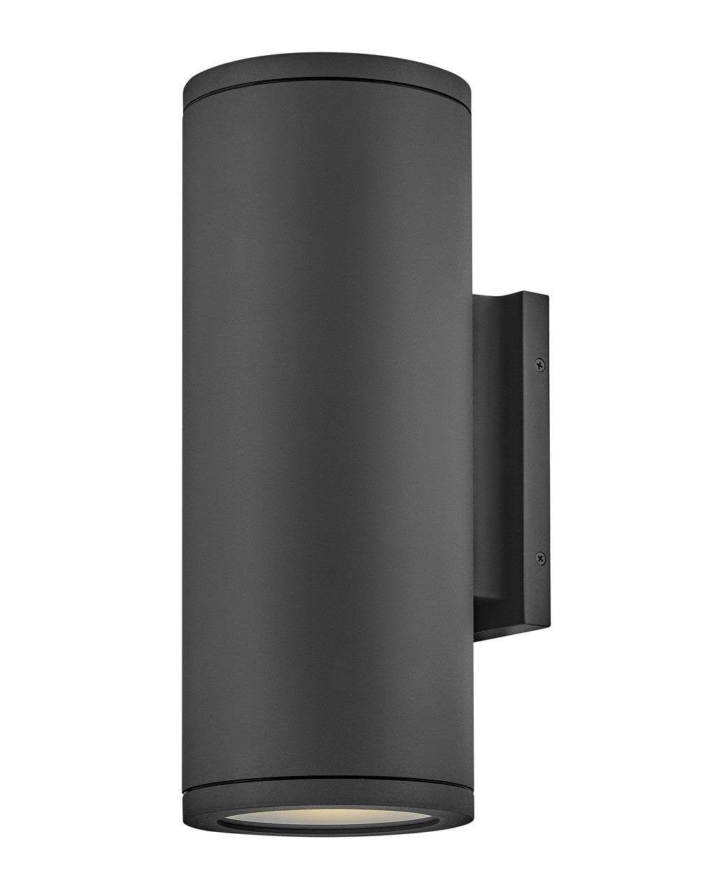 Hinkley Lighting Silo Medium Wall Mount Lantern Black LED Bulb(s) Included  13595BK-LL