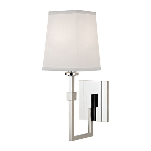 Hudson Valley Lighting Fletcher Wall Sconce in Polished Nickel 1361-PN