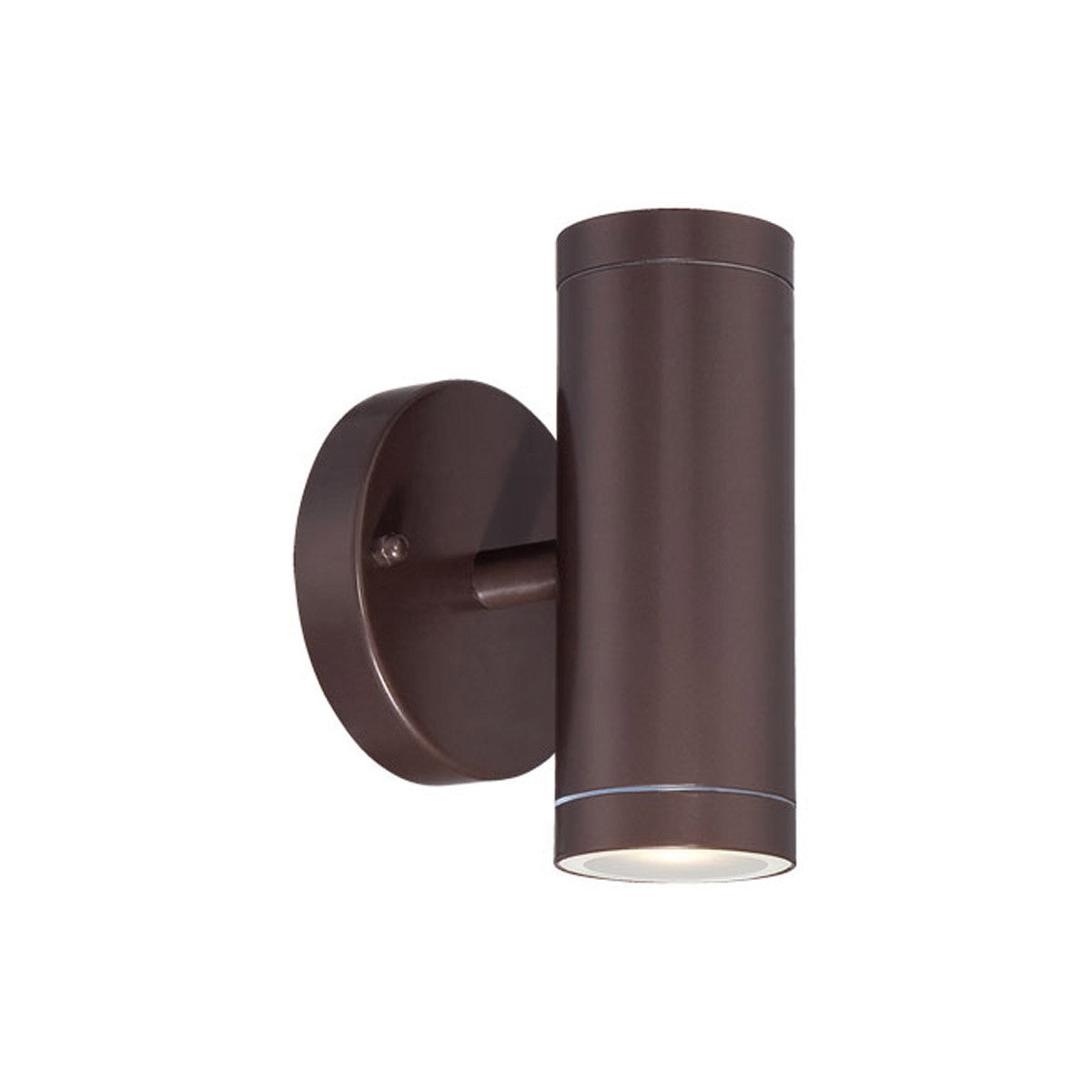 Acclaim Lighting Integrated LED 2-Light Architectural Bronze Wall Light in Architectural Bronze 1402ABZ