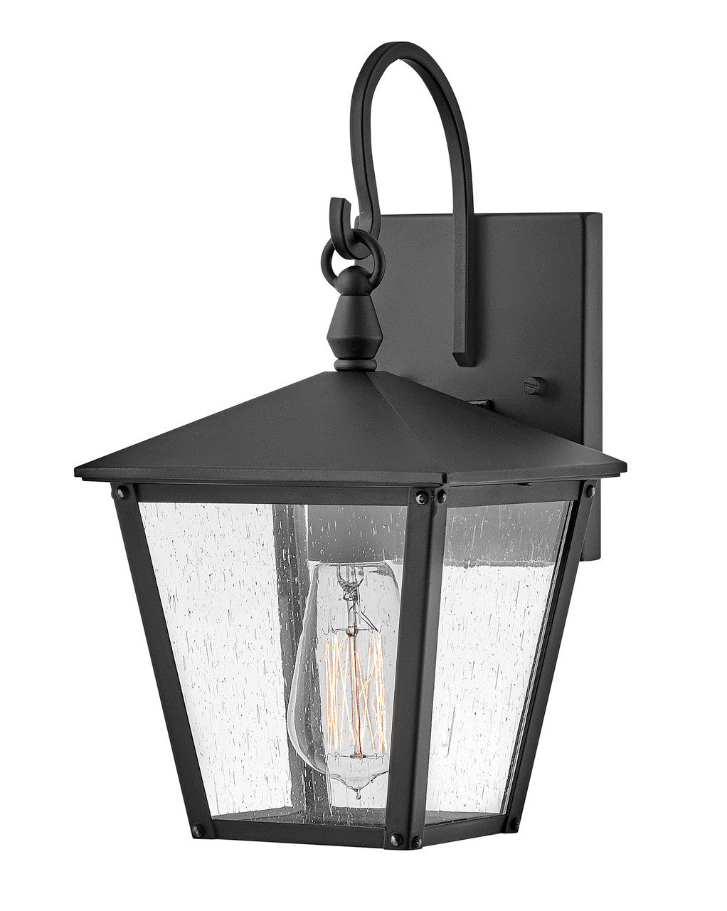 Hinkley Lighting Huntersfield Small Wall Mount Lantern Black 14060BK