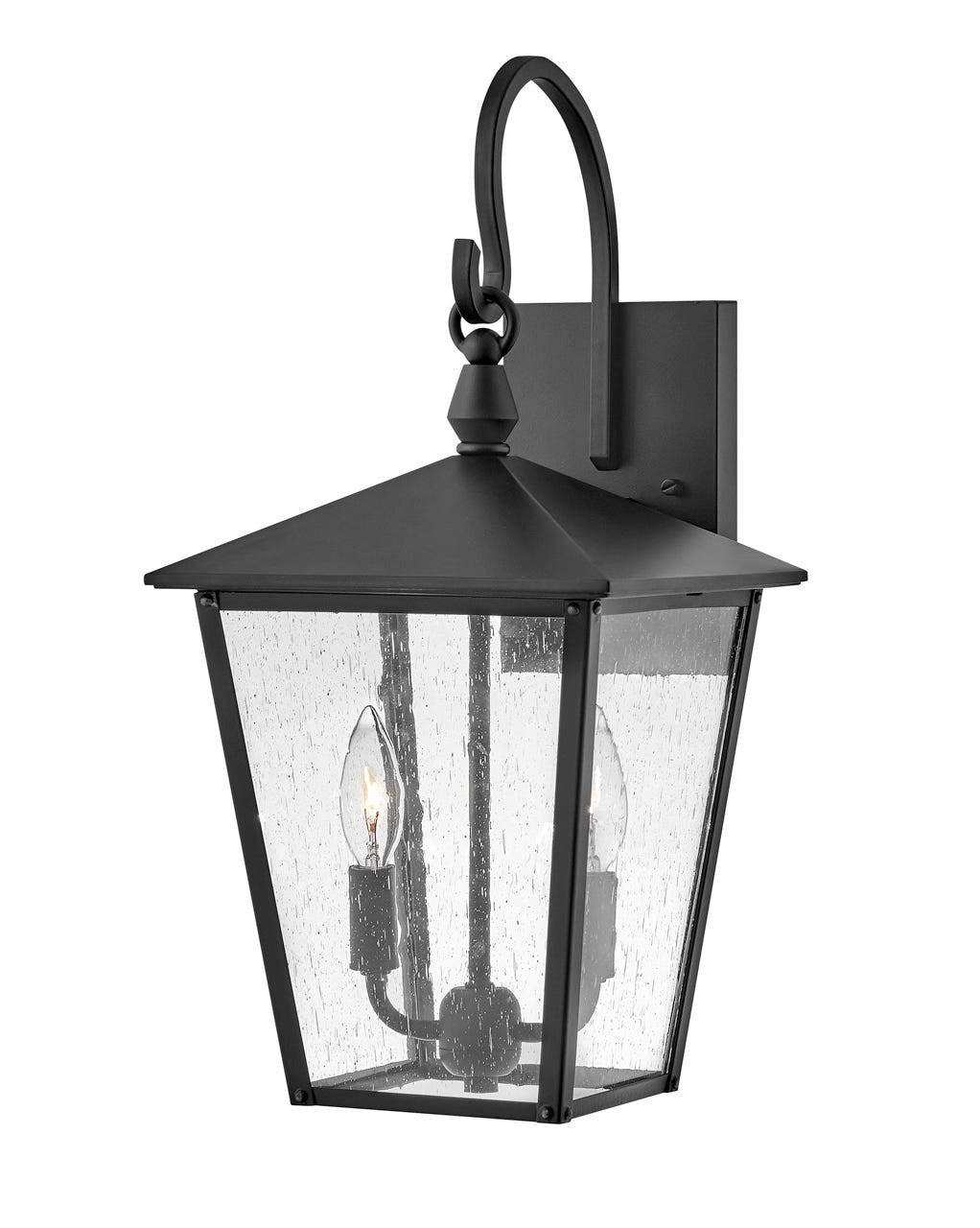 Hinkley Lighting Huntersfield Medium Wall Mount Lantern Black 14064BK