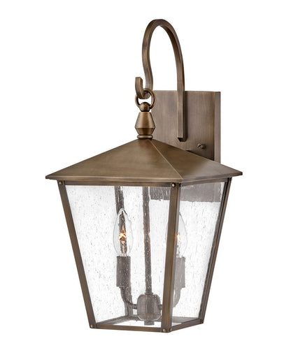 Hinkley Lighting Huntersfield Medium Wall Mount Lantern Burnished Bronze 14064BU