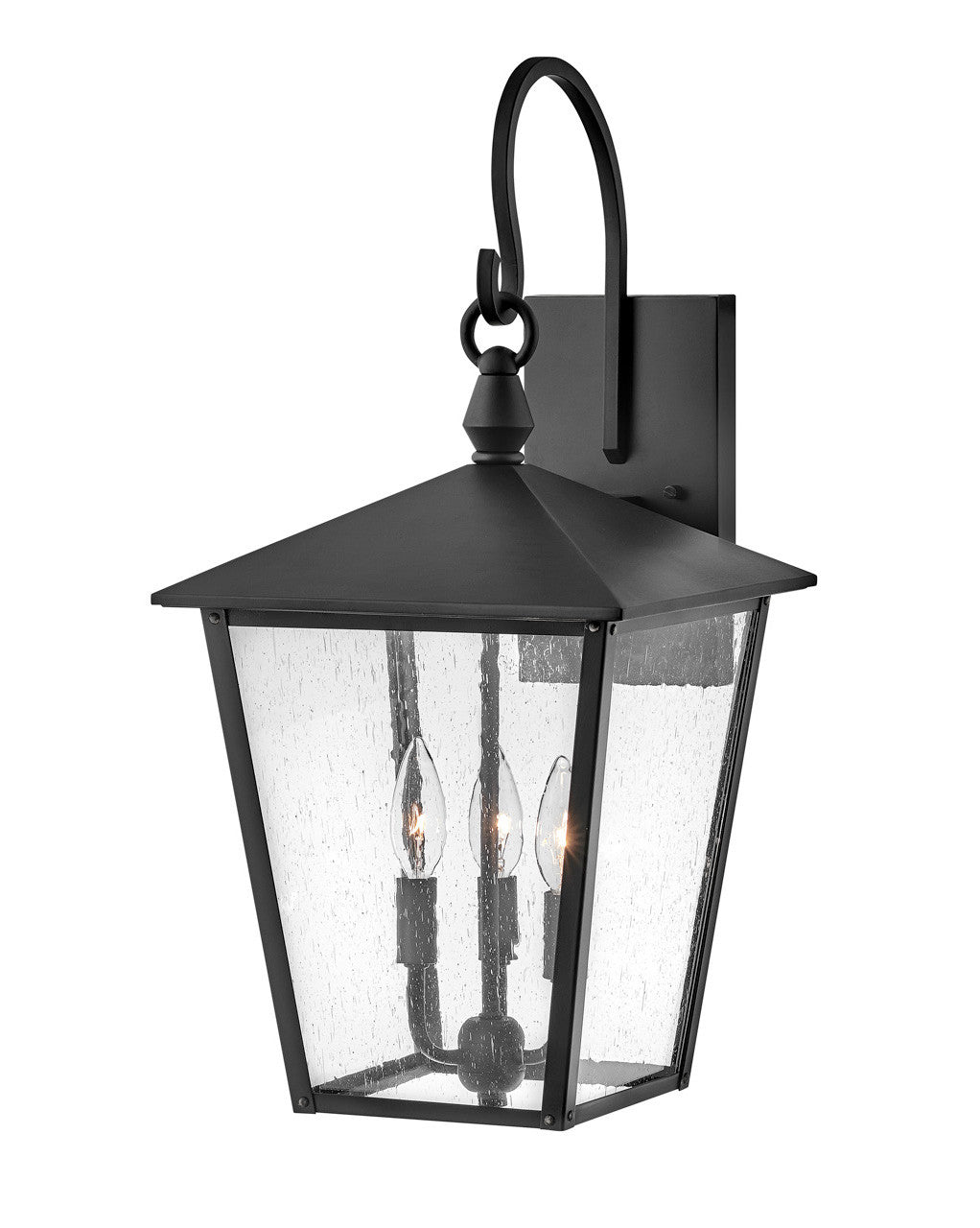 Hinkley Lighting Huntersfield Large Wall Mount Lantern Black 14065BK