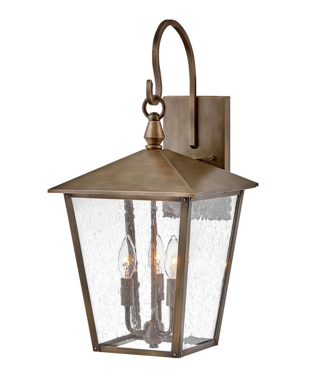 Hinkley Lighting Huntersfield Large Wall Mount Lantern Burnished Bronze 14065BU