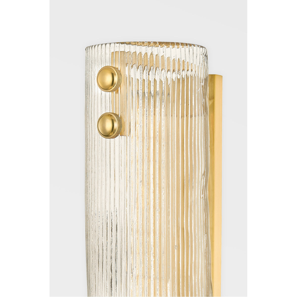 Hudson Valley Lighting Prospect Park Wall Sconce in Aged Brass 1414-AGB