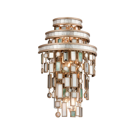 Corbett Lighting Dolcetti Wall Sconce in Champagne Leaf 142-13-CPL