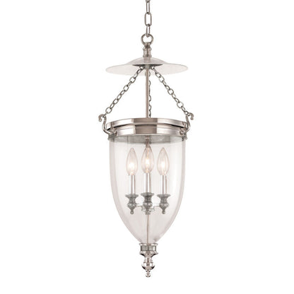 Hudson Valley Lighting Hanover Pendant in Polished Nickel 142-PN