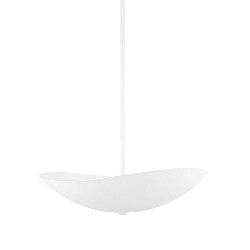 Hudson Valley Lighting Fabius Pendant in White Plaster 1424-WP