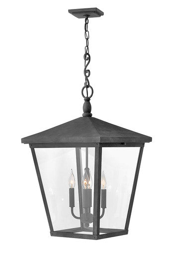 Hinkley Lighting Trellis Extra Large Hanging Lantern Aged Zinc LED Bulb(s) Included 1428DZ-LL