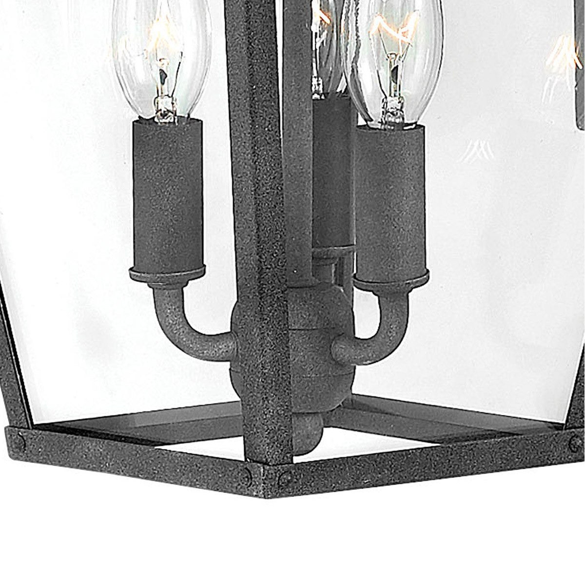 Hinkley Lighting Trellis Extra Small Wall Mount Lantern Aged Zinc 1429DZ