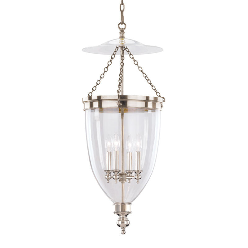 Hudson Valley Lighting Hanover Pendant in Polished Nickel 143-PN