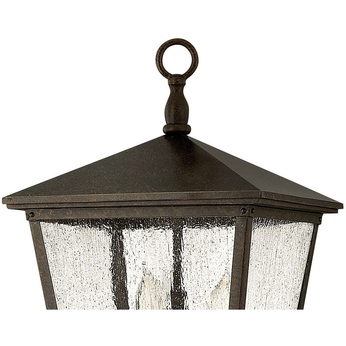 Hinkley Lighting Trellis Large Post Top or Pier Mount Lantern Regency Bronze 1431RB