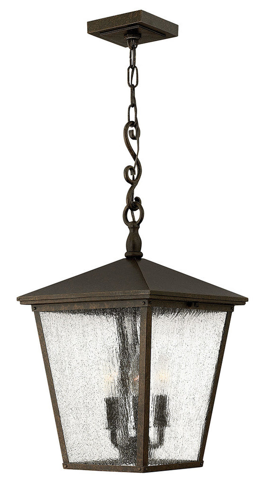 Hinkley Lighting Trellis Large Hanging Lantern Regency Bronze LED Bulb(s) Included 1432RB-LL