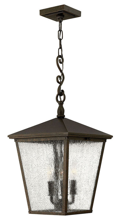 Hinkley Lighting Trellis Large Hanging Lantern Regency Bronze 1432RB