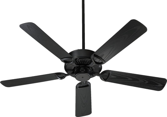 Quorum Estate Patio Patio Fan in Matte Black 143525-599