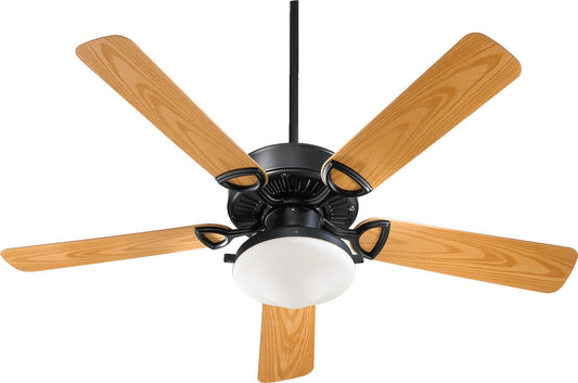 Quorum Estate Patio Patio Fan in Matte Black 143525-959