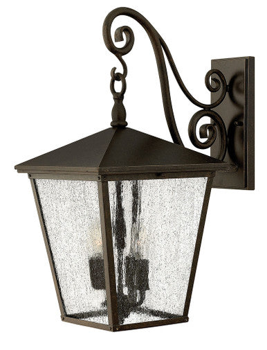 Hinkley Lighting Trellis Large Wall Mount Lantern Regency Bronze LED Bulb(s) Included 1435RB-LL