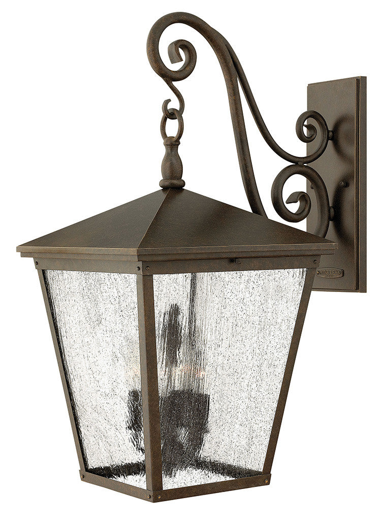 Hinkley Lighting Trellis Extra Large Wall Mount Lantern Regency Bronze LED Bulb(s) Included 1438RB-LL