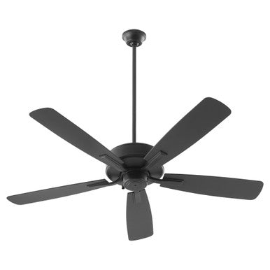 Quorum Ovation Patio Patio Fan in Matte Black 1452-59