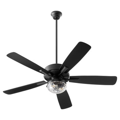 Quorum Ovation Patio Patio Fan in Matte Black 14525-59